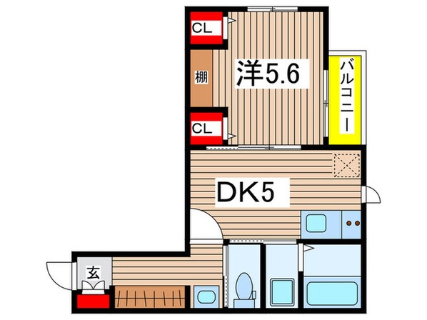 Ｌｏｎｇ　Ｈｉｌｌｓ本千葉の物件間取画像